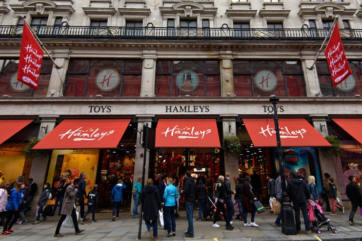 Hamleys closed 40 loss-making stores during 2023. (Photo by Ben Pruchnie/Getty Images)