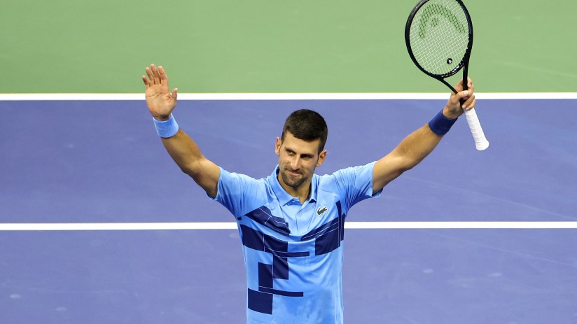 The 6 Kings Slam, featuring stars such as Novak Djokovic, will be shown worldwide on Dazn