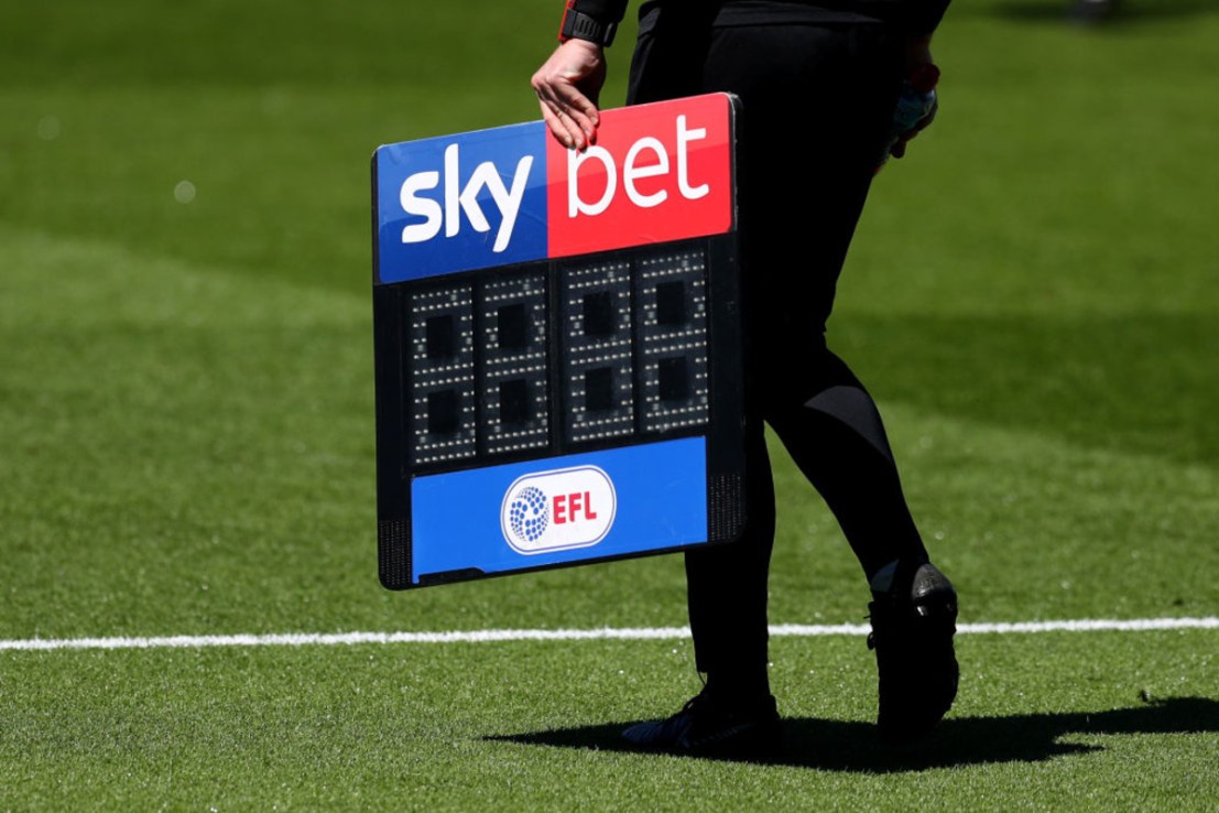Sky Bet is owned by Flutter Entertainment. (Photo by Catherine Ivill/Getty Images)