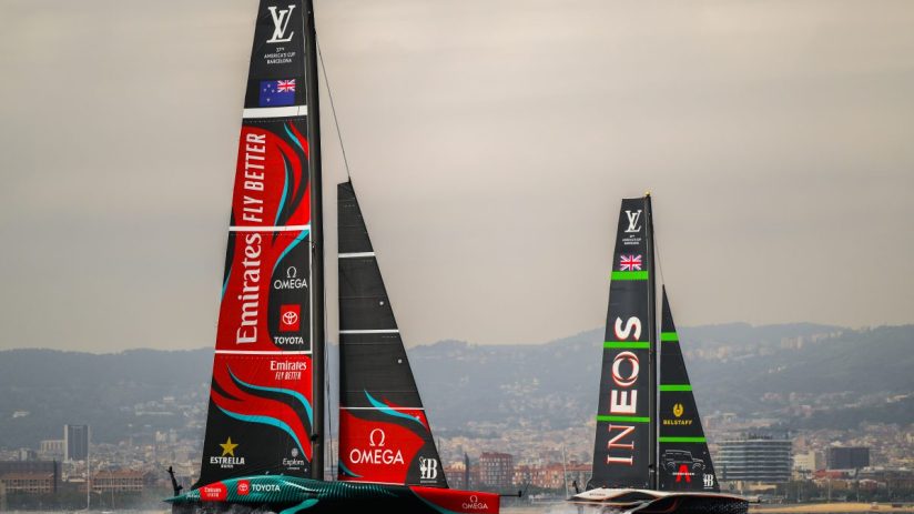 Great Britain's chances of winning their first ever America's Cup slipped further from reality on Monday after Ineos Britannia fell to a 4-0 deficit to holders New Zealand.