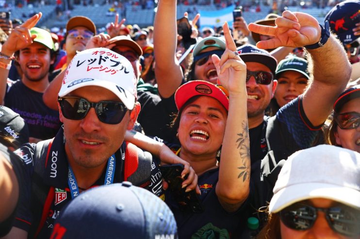 A track invasion involving hundreds of fans has landed United States Grand Prix chiefs with a fine