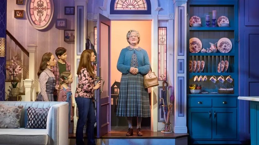 The Mrs Doubtfire musical opened at Shaftsbury Theatre in 2023.