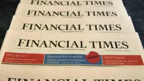 Operating profit at the Financial Times fell by &pound;4.56m year on year