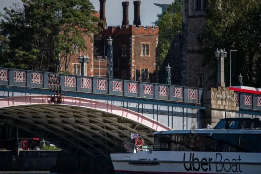 Uber Boat by Thames Clippers has made its first pre-tax profit since 2019. Credit - Getty.