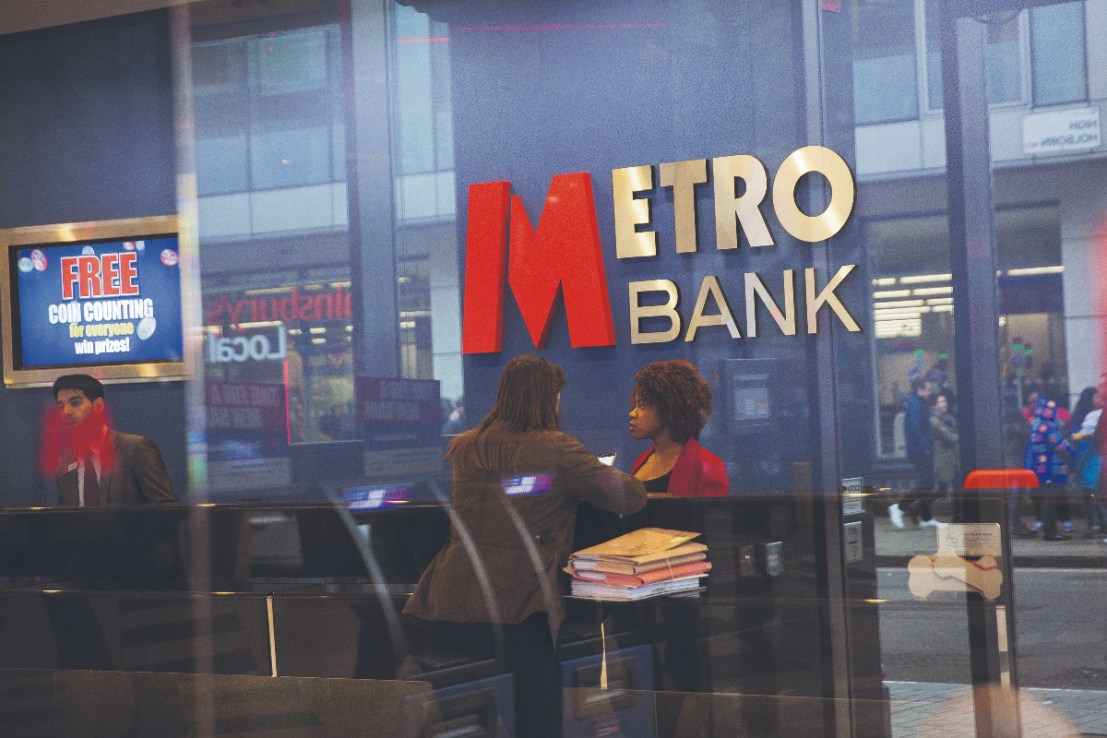 Metro Bank has received takeover interest. Photographer: Simon Dawson via Getty Images)