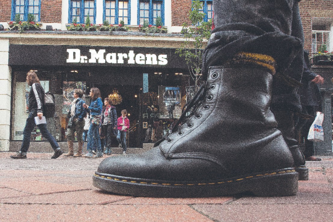 The company has continued to struggle after a series of missteps  (A pedestrian wearing Dr. Martens boots poses for a photograph outside the footwear company's store in Convent Garden in London (Photographer: Simon Dawson/Bloomberg via Getty Images))