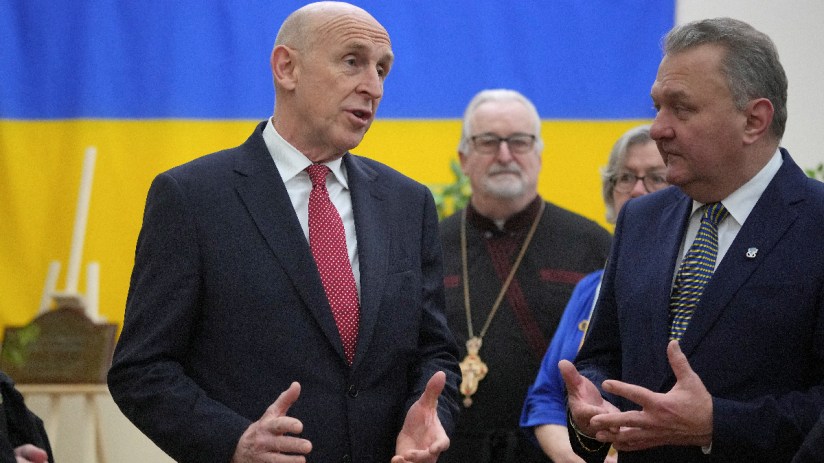 The defence secretary has insisted he “won’t be drawn on operational details” of the conflict in Ukraine, amid reports UK-made Storm Shadow missiles have been fired into Russia. Photo: PA