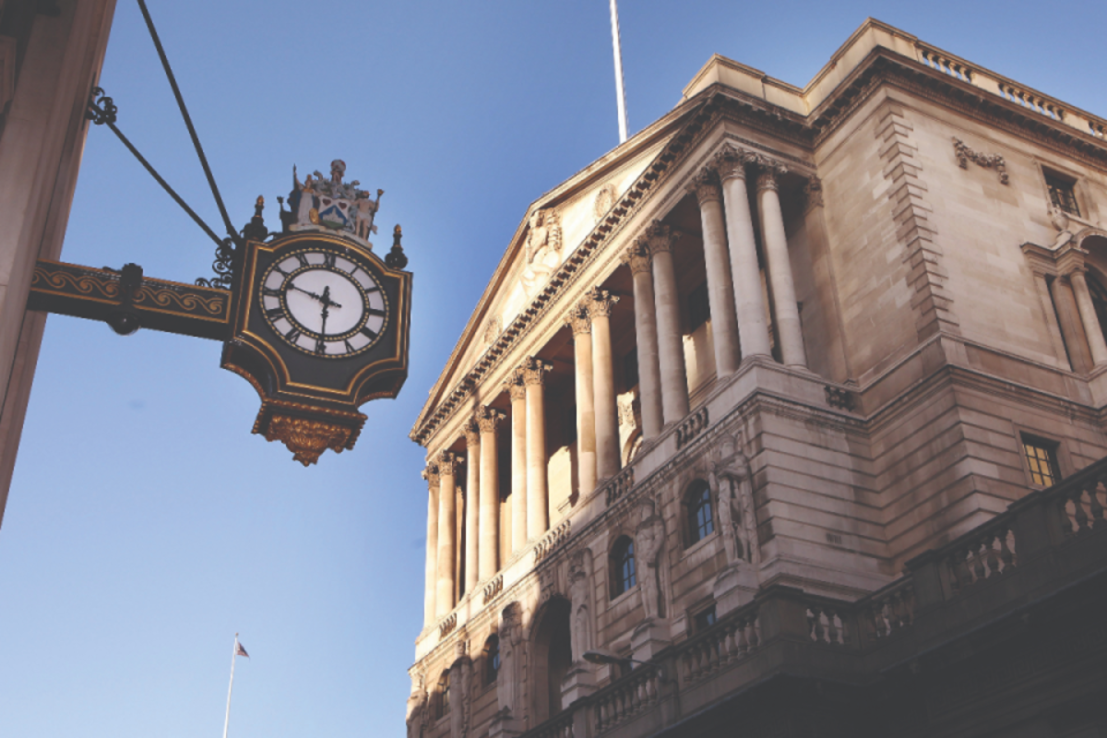 The Bank of England's has warned on rising global threats. 