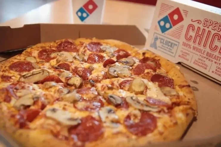 Dominos called its sales in the third quarter a "significant step up"