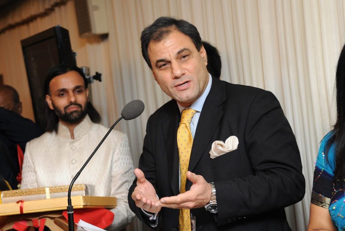 Lord Bilimoria has stepped down as chairman of Cobra Beer. (Photo by Stuart Wilson/Getty Images for His Holiness Brahmrishi Shree Kumar Swamiji)