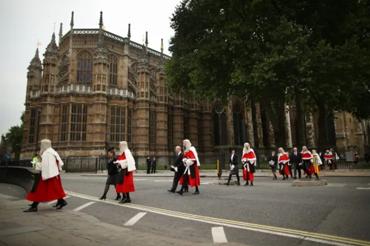 Judges Procession To Westminster Abbey To Mark The Start Of The Legal Year