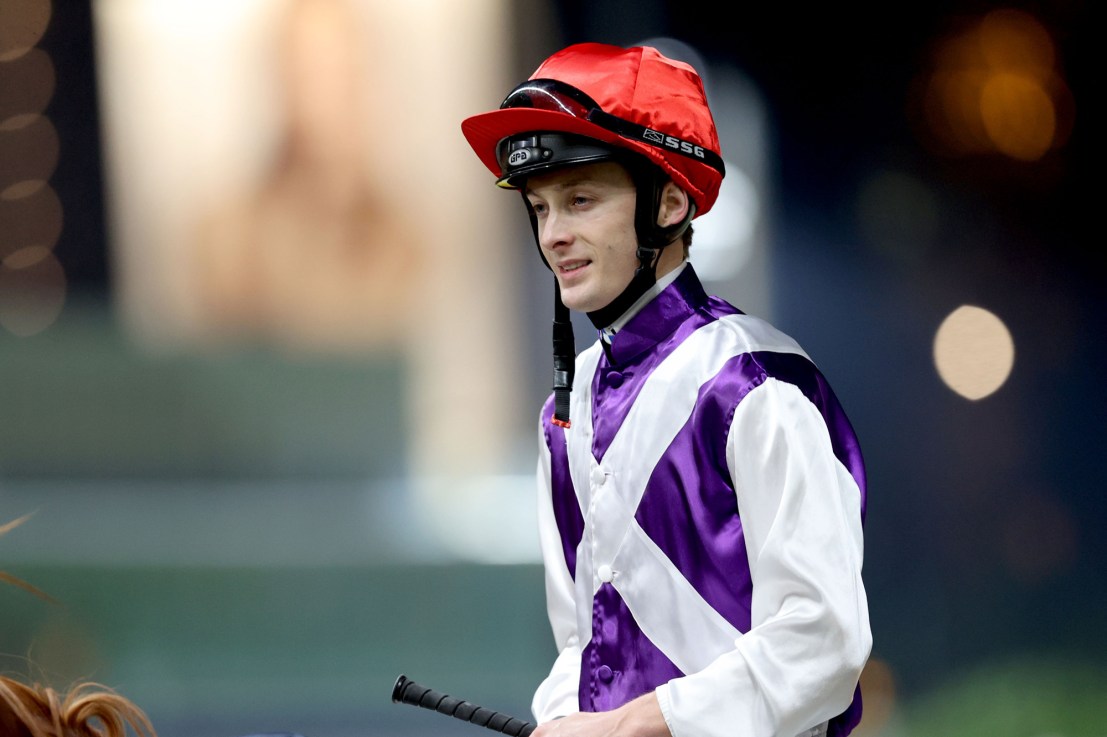 Harry Bentley takes the ride aboard the Mark Newnham-trained Prawns Eleven at Happy Valley