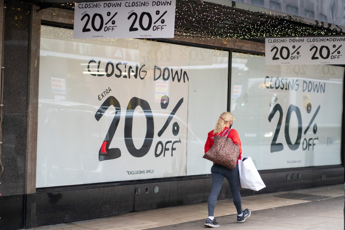 Insolvencies jumped by 13 per cent in November (Credit: Dominic Lipinski/PA Wire)