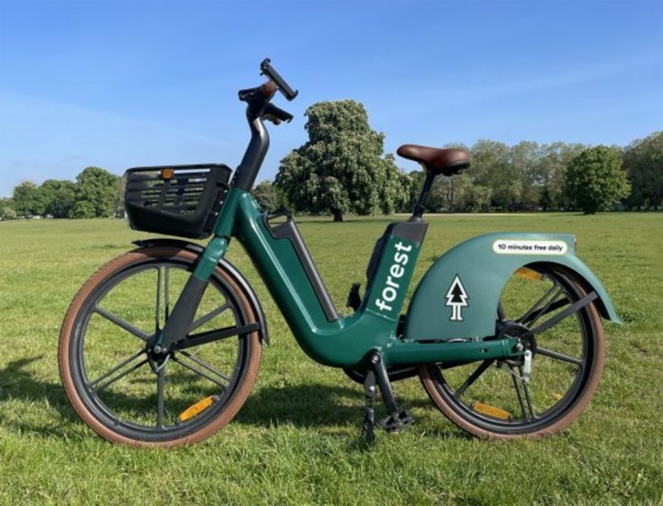 Forest has sought to market itself as London's most affordable and environmentally sustainable e-bike operator.