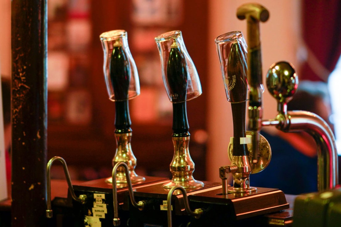 The boss of JW Lees, a seventh-generation pubs and brewing giant, has warned the government "cannot be allowed to destroy" family companies. (Photo by Christopher Furlong/Getty Images)