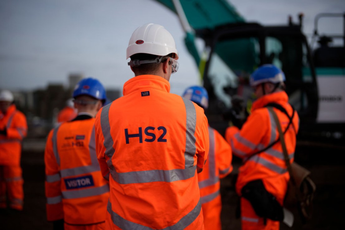 The high speed element of HS2 from Birmingham to Manchester was scrapped last year. (Photo by Christopher Furlong/Getty Images)