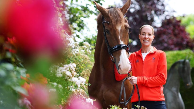 Former Olympic champion Charlotte Dujardin has been suspended from all equestrian competition for a year after being involved in a horse whipping controversy.