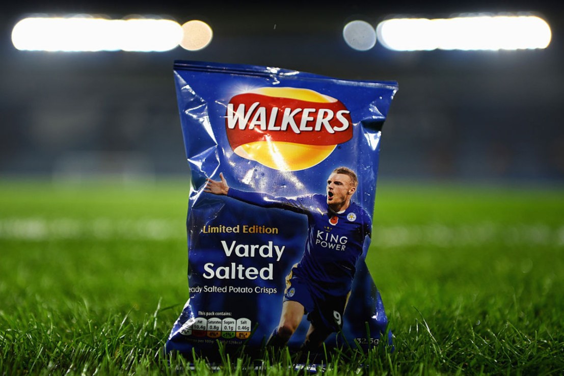 Walkers has a long standing association with Leicester City. (Photo by Laurence Griffiths/Getty Images)