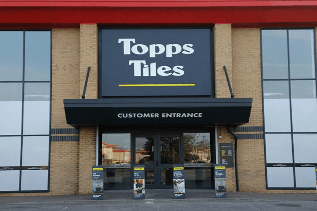 Topps Tiles is headquartered in Leicester. Topps Tiles (Topps Tiles/PA Wire)