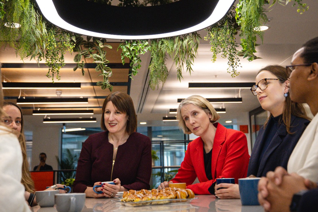 Emma Reynolds (second from left). Photo: PA