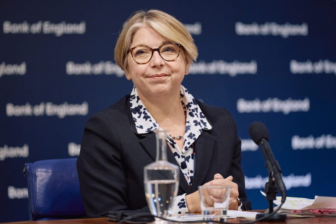 Sarah Breeden, Deputy Governor for Financial Stability, during the Bank of England Monetary Policy Report Press Conference. Benjamin Cremel/PA Wire