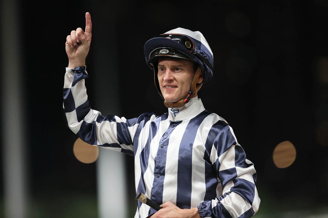 Hong Kong's most successful jockey Zac Purton rides Silvery Breeze for trainer David Eustace on Friday.