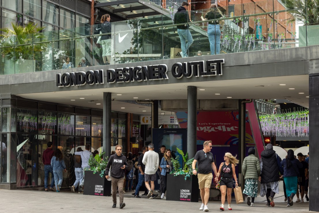 London Designer Outlet is located in Wembley Park.