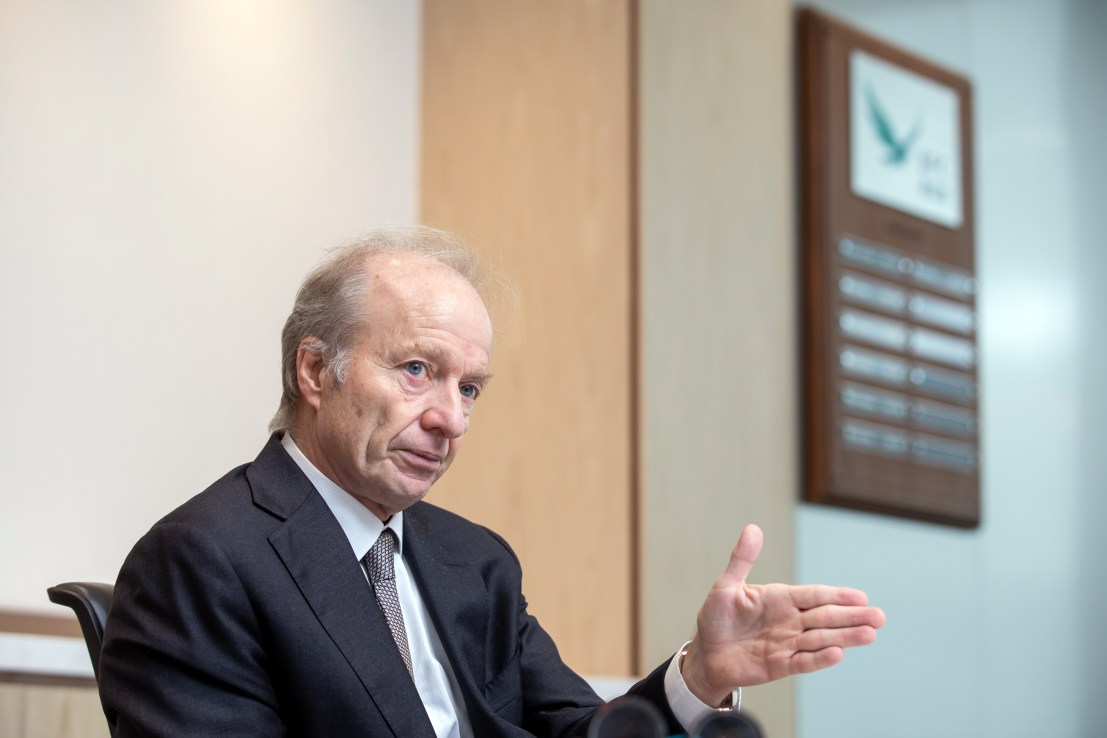 Ashley Alder, FCA chair, has warned growth will come with "trade-offs"  
Photographer: Paul Yeung/Bloomberg via Getty Images