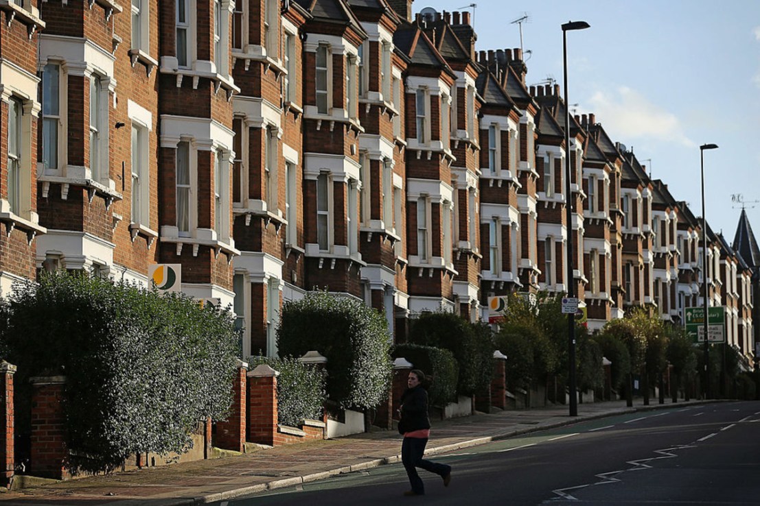 House prices in London only rose an average of £600 in 2024, according to Zoopla. (Photo by Dan Kitwood/Getty Images)