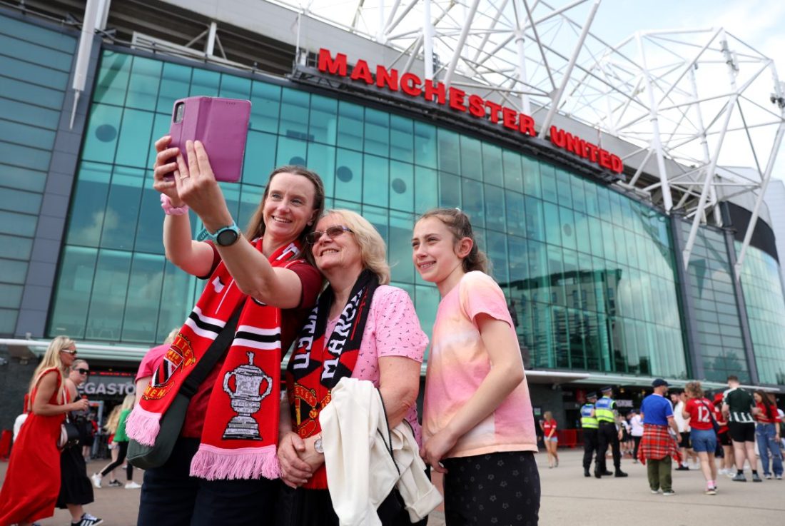Manchester United's new stadium will help make the city the football capital of the world, says Andy Burnham