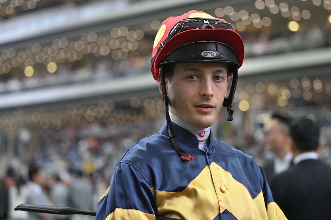 Harry Bentley goes for his third win aboard Our Lucky Glory for trainer Chris So.