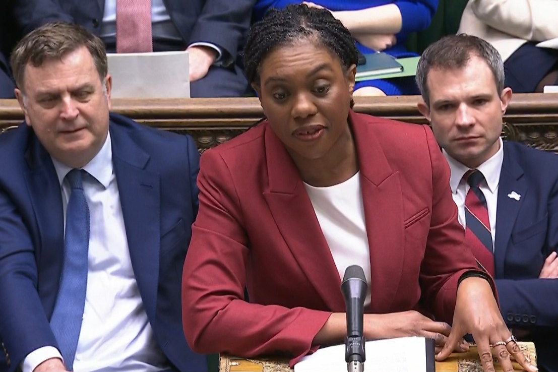 Businesses are “abandoning the North Sea” because of Sir Keir Starmer’s decisions, Kemi Badenoch has claimed at PMQs, as he she criticised the “signal he is sending to investors”. Photo: PA