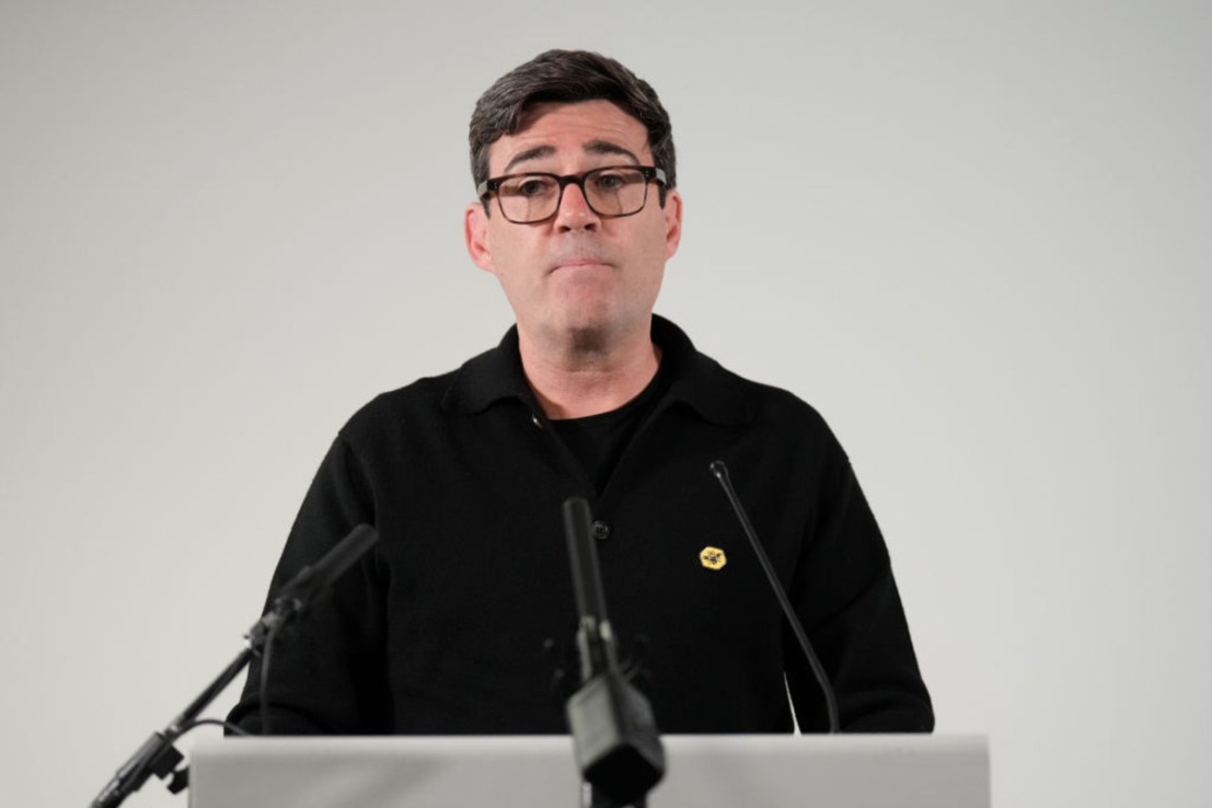 Andy Burnham is the Labour mayor of Greater Manchester.  (Photo by Christopher Furlong/Getty Images)