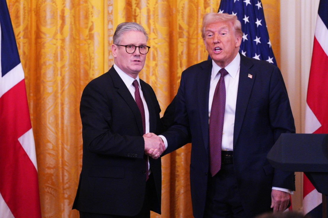 The UK expects to be hit by Donald Trump’s tariffs this week, No10 has said, amid ongoing discussions to secure an exemption for UK businesses. Photo: PA