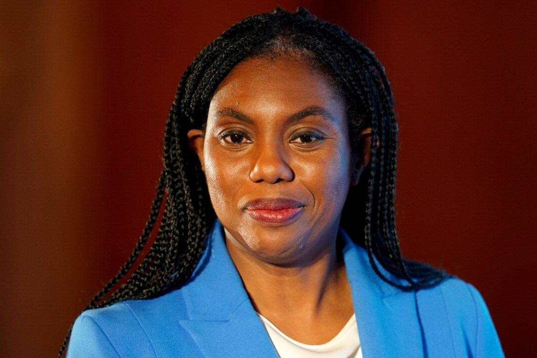 Conservative Party leader Kemi Badenoch is preferred as Prime Minister to Keir Starmer. Photo: PA