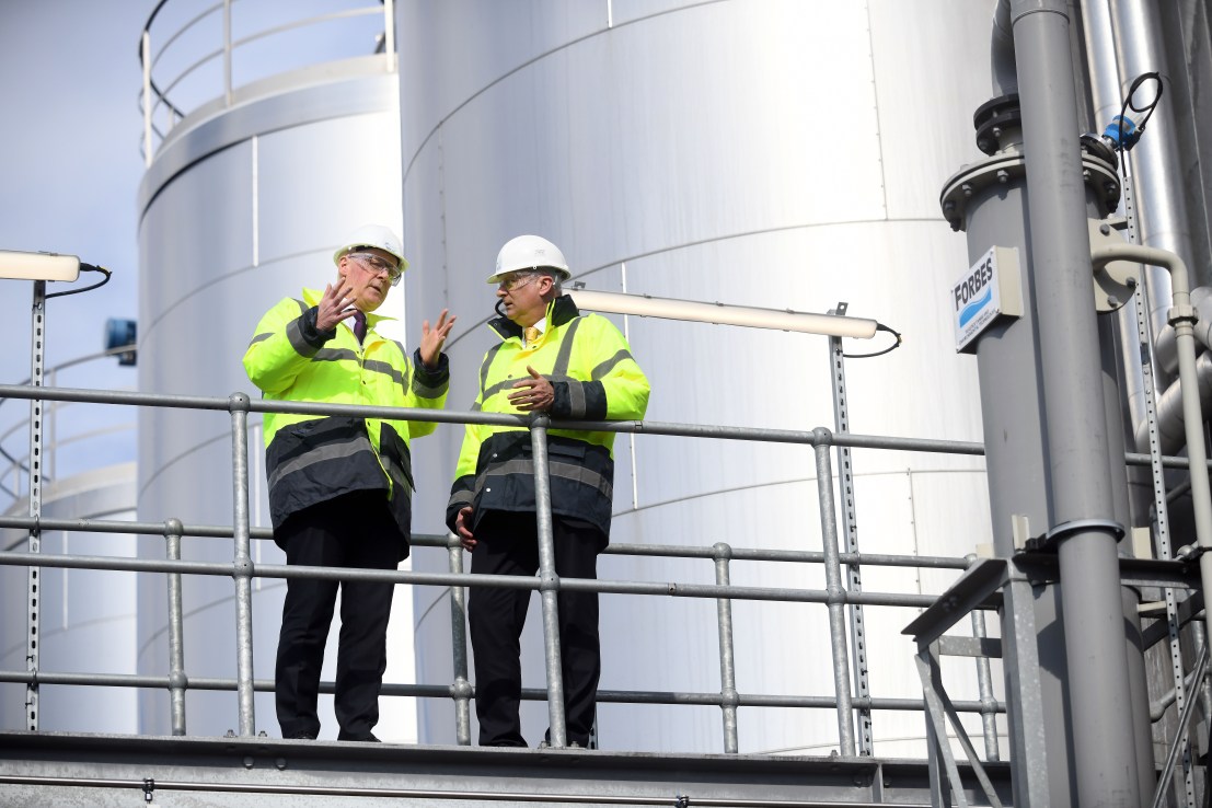 Delivering a green future for the Grangemouth oil refinery will require around £3.5bn in private investment, a report has found. Photo: PA