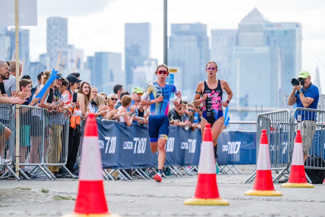 The T100 Triathlon World Tour is hiring the RFU's Stuart Ramsey to be its new CCO (Photo: T100/Polizzi Studio)