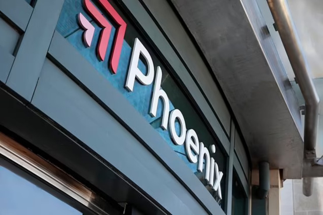 Phoenix Group shares soared on Monday after the group beat its three-year targets.