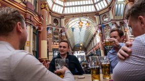 Pub in Leadenhall Market, London
