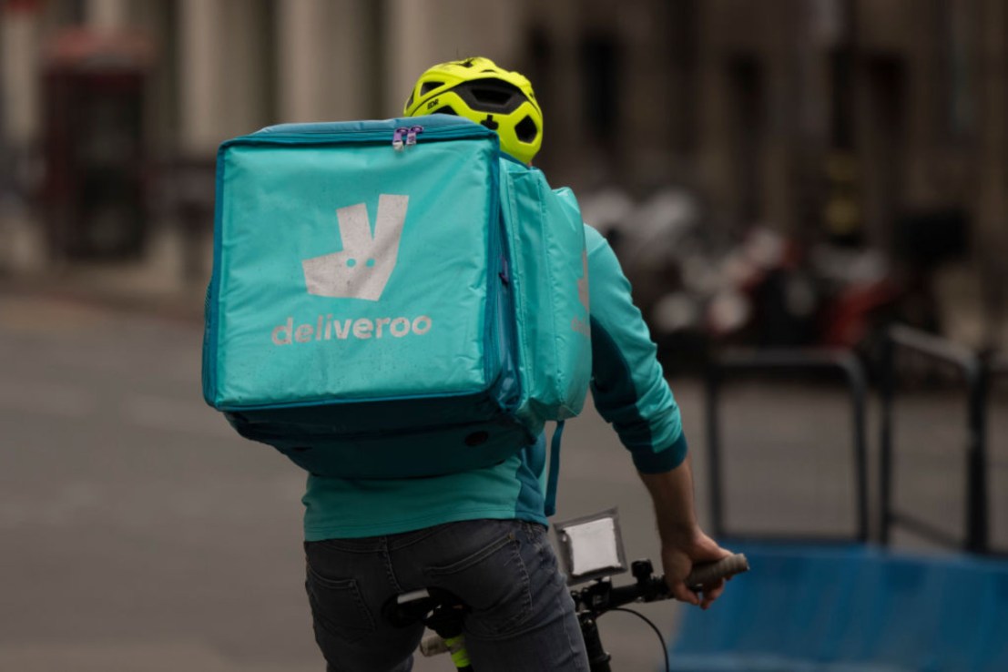 Deliveroo joined the London Stock Exchange in March 2021 and is a member of the FTSE 250. (Photo by Dan Kitwood/Getty Images)