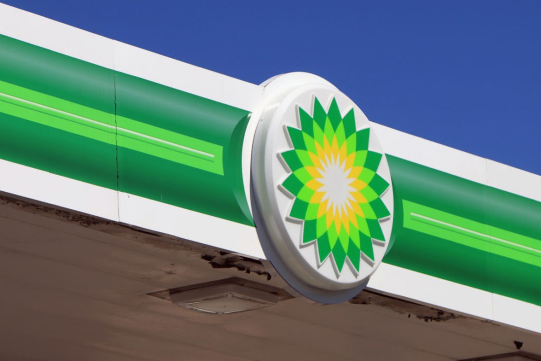 BP is a member of the FTSE 100 index. (Photo by Bruce Bennett/Getty Images)