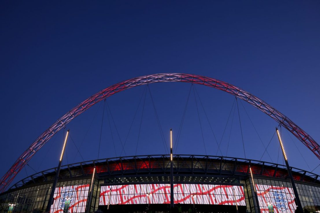 Wembley Stadium is being lined up to host the first UK rugby league Ashes Test in over two decades.