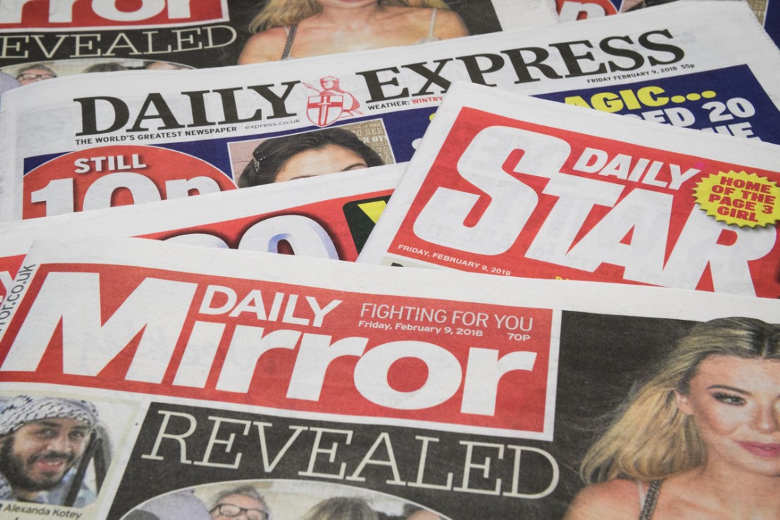 Reach publishes the Daily Mirror, Daily Express and the Daily Star (Photo Illustration by Leon Neal/Getty Images)