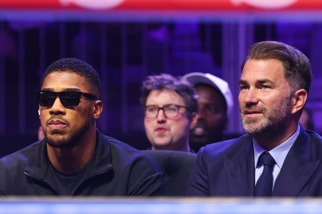 Matchroom bigwig Eddie Hearn has said he is hopeful boxing fans will still get to watch Anthony Joshua take on Tyson Fury in the future.