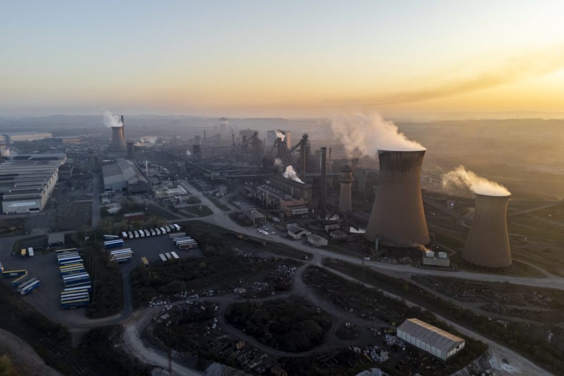 The steel industry has been particularly badly hit by rising energy costs