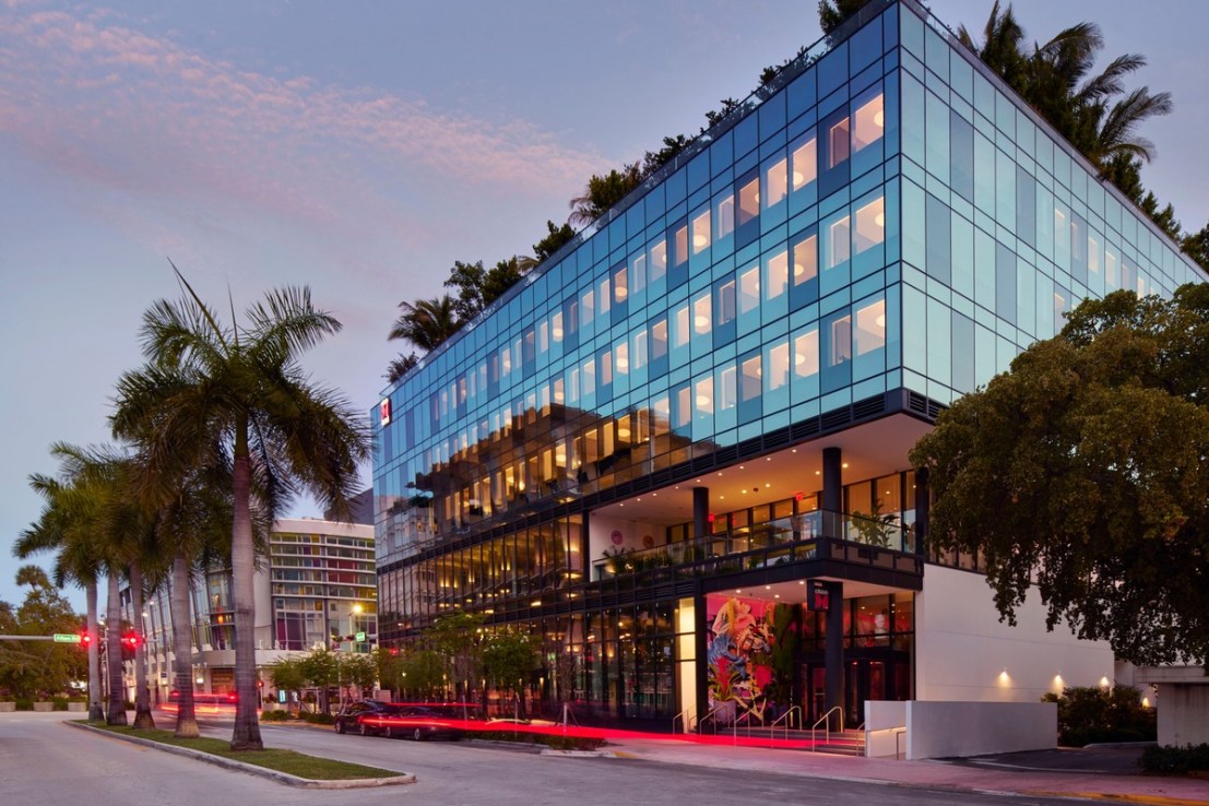 A CitizenM hotel in Miami. Credit: CitizenM