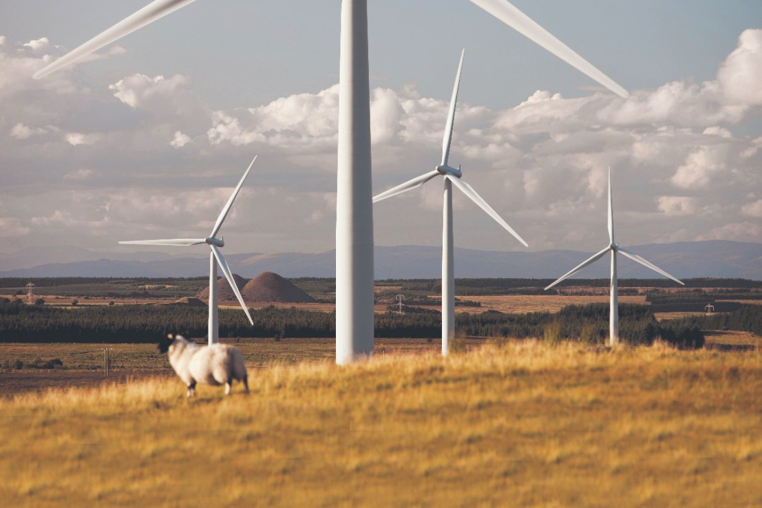 TRIG owns several wind farm assets
