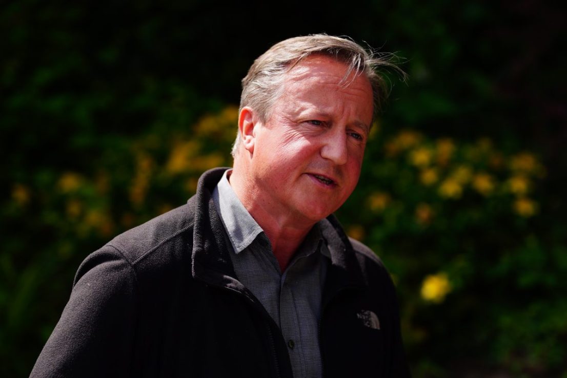 Lord David Cameron in talks with DLA Piper. Photo credits: Ben Birchall/PA Wire