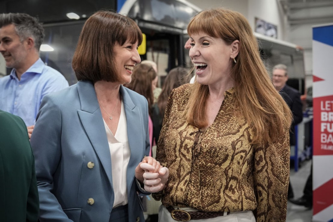 Rachel Reeves and Angela Rayner were among senior Labour leaders to meet in Wolverhampton in May last year before taking power in the General Election. (Photo by Christopher Furlong/Getty Images)