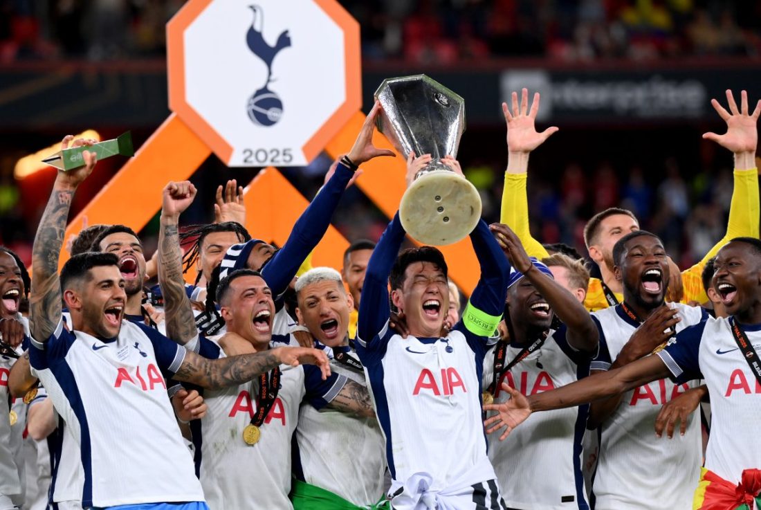 Tottenham Hotspur will parade the Europa League trophy in front of fans on Friday